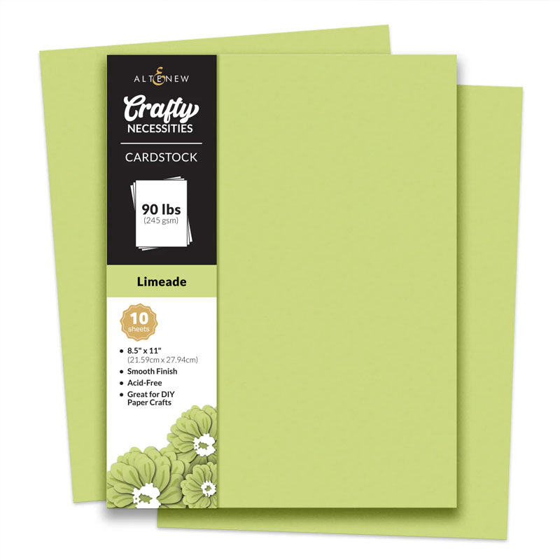 Altenew Cardstock Crafty Necessities: Limeade