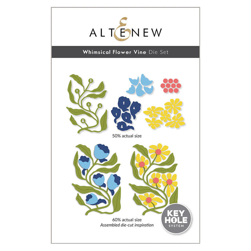 Altenew Dies Whimsical Flower Vine