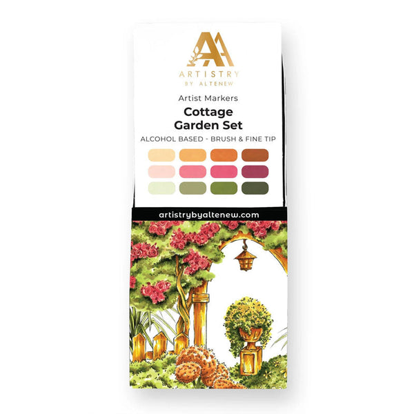 Altenew Alcohol Marker Cottage Garden Artist Set N