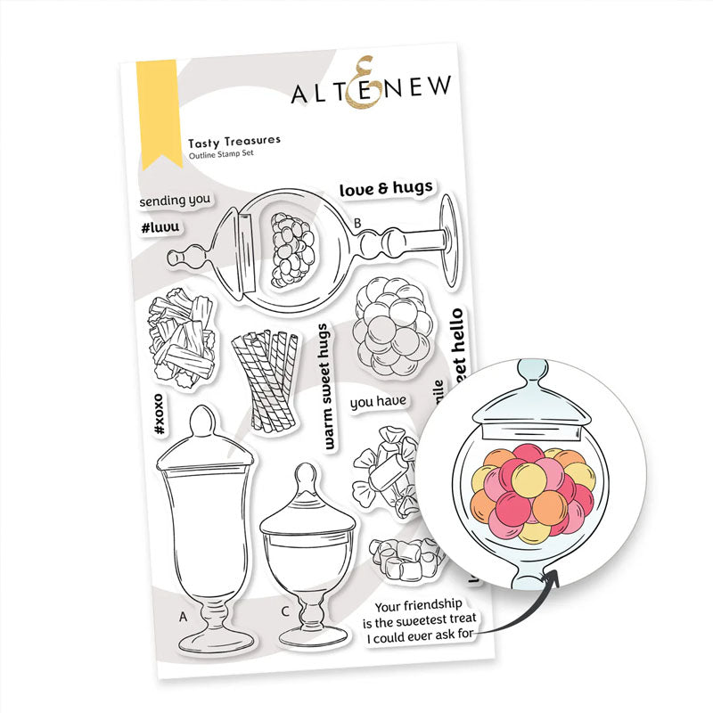 Altenew Clear Stamps Tasty Treasures