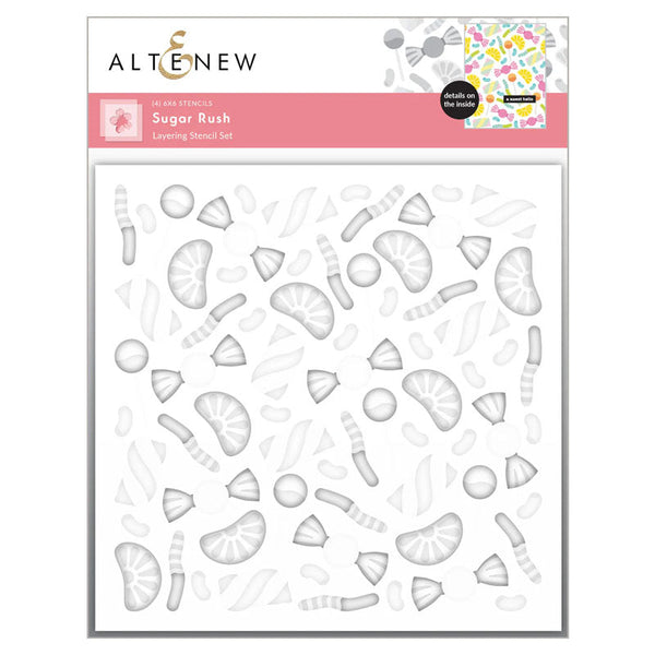 Altenew Stencil Sugar Rush