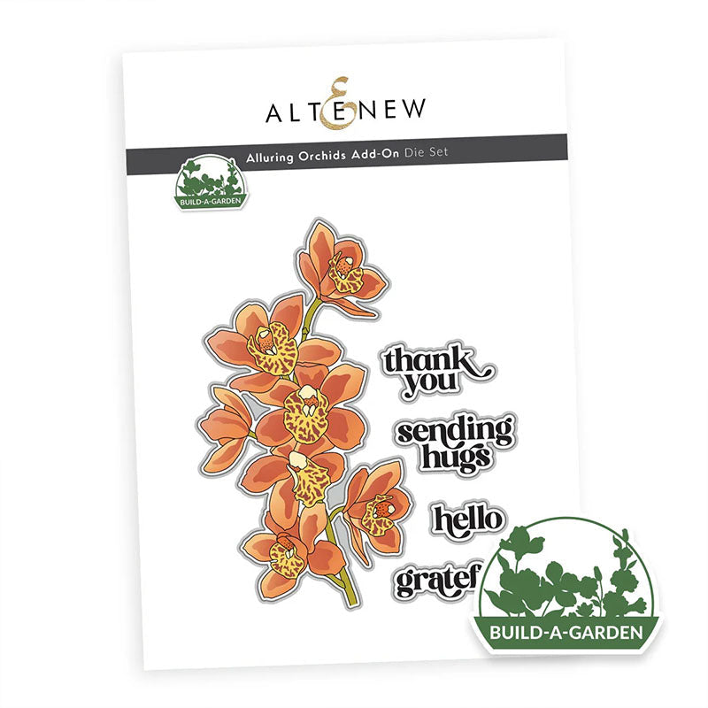 Altenew Dies Alluring Orchids Add-on