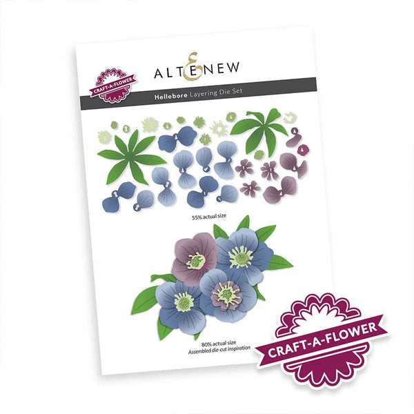 Altenew Dies Craft-A-Flower Hellebore