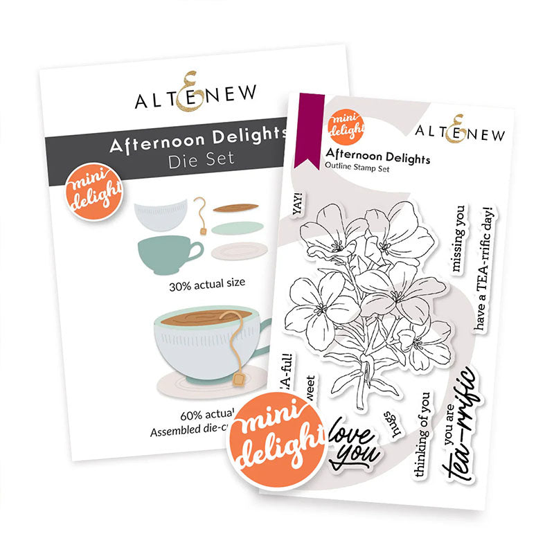 Altenew Stamps & Dies Mini Delight Afternoon Delights