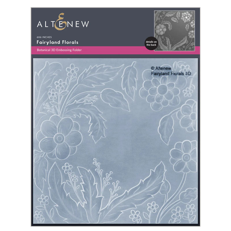 Altenew Embossing Folder Fairyland Florals