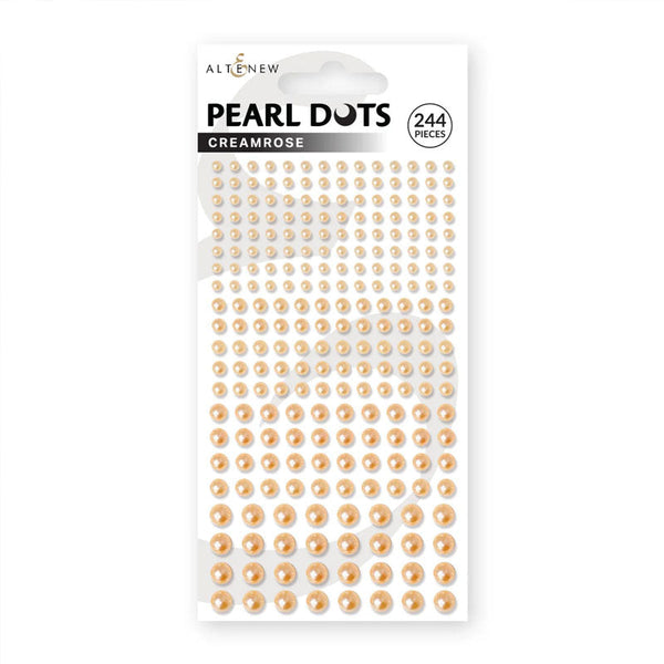 Altenew Pearl Dots Creamrose