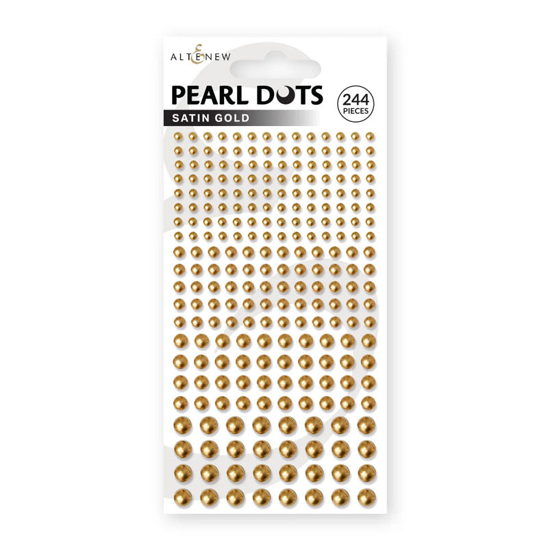 Altenew Pearl Dots Satin Gold