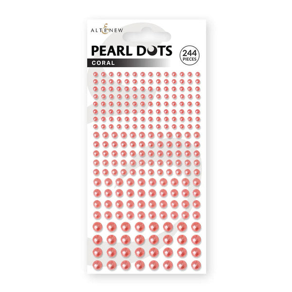 Altenew Pearl Dots Coral