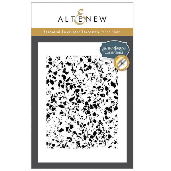 Altenew Press Plates Essential Textures: Terrazzo