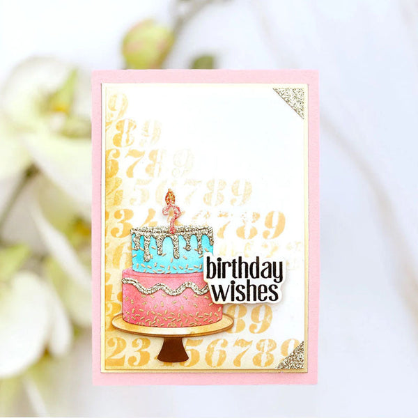 Altenew 2pc Mini Delight Birthday Wishes