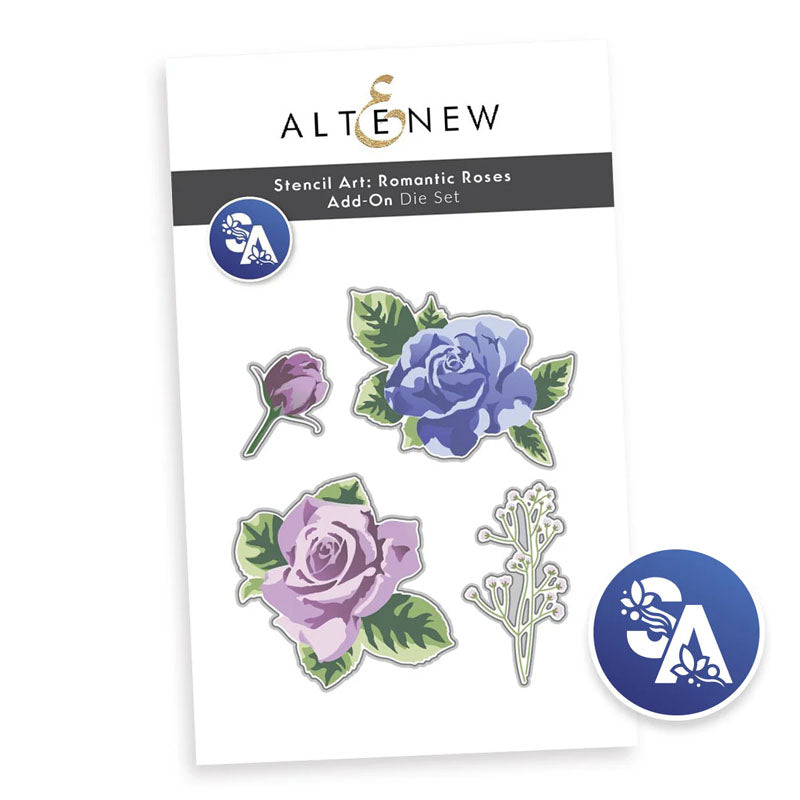 Altenew Dies Romantic Roses Add-On