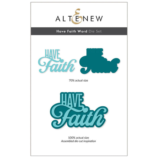 Altenew Dies Have Faith Word