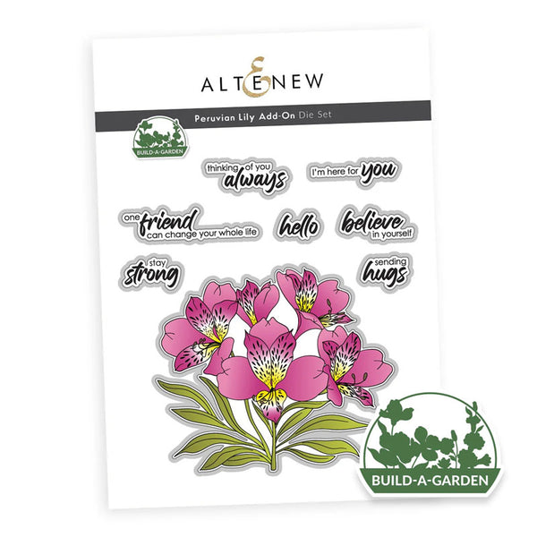 Altenew Build-A-Garden Peruvian Lily Add-On Die