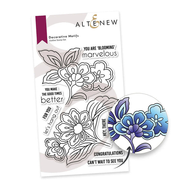 Altenew Clear Stamps Decorative Motifs