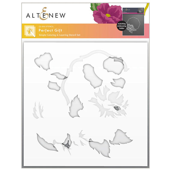 Altenew 2pc Stencil Perfect Gift