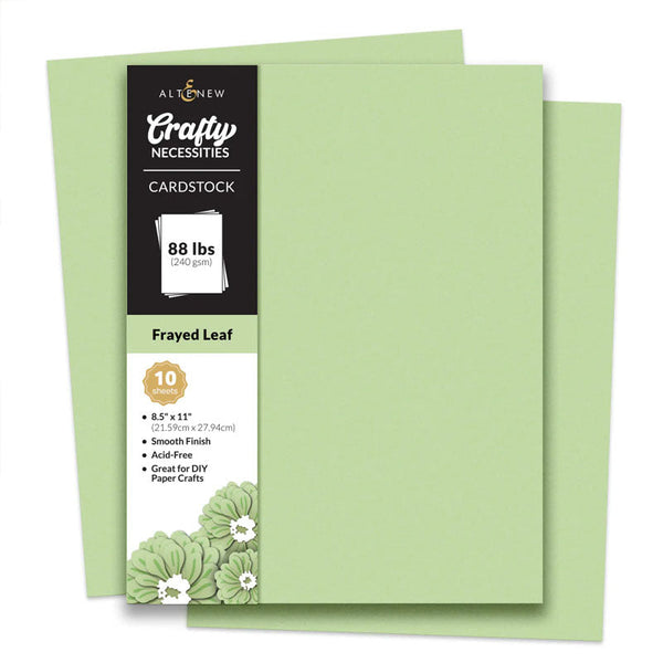 Altenew Cardstock Crafty Necessities: Frayed Leaf