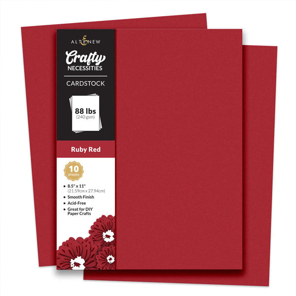 Altenew Cardstock Crafty Necessities: Ruby Red