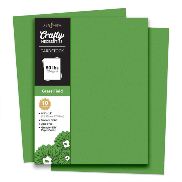 Altenew Cardstock Crafty Necessities: Grass Field