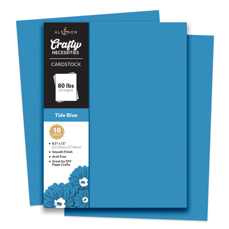 Altenew Cardstock Crafty Necessities: Tide Blue