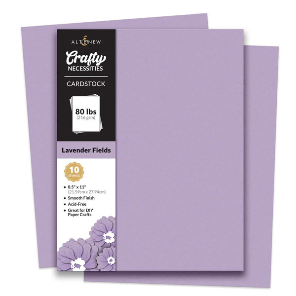 Altenew Cardstock 8.5x11 Lavender Fields