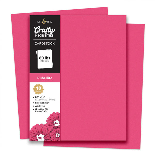 Altenew Cardstock Crafty Necessities: Rubellite