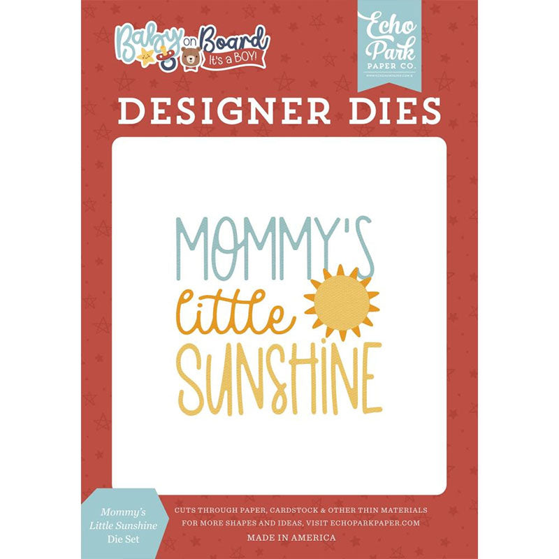 Echo Park Dies Mommy's Little Sunshine