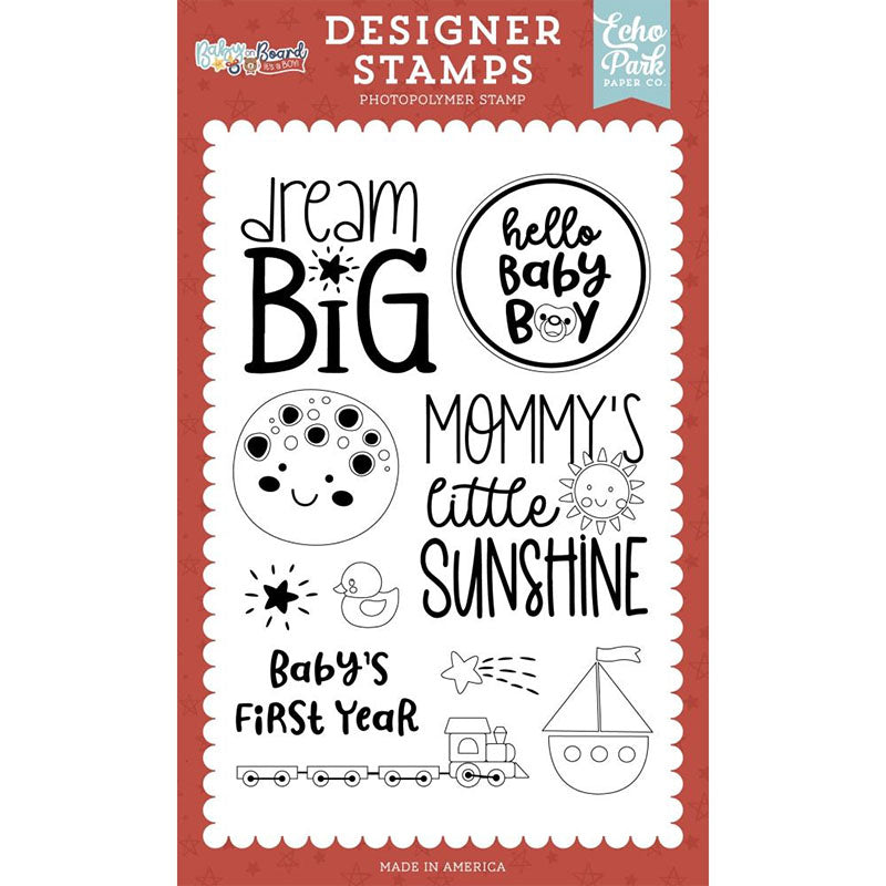 Echo Park Clear Stamps Baby's First Year