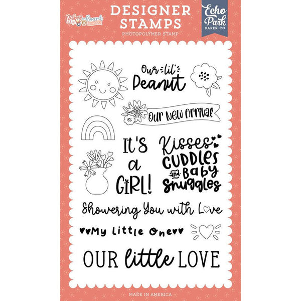 Echo Park Clear Stamps Our Lil Peanut