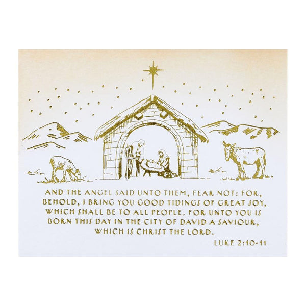 Spellbinders Press Plates Christmas Gospel