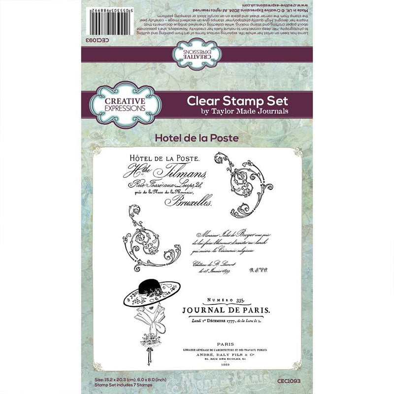 Creative Expressions Clear Stamps Hotel De La Poste