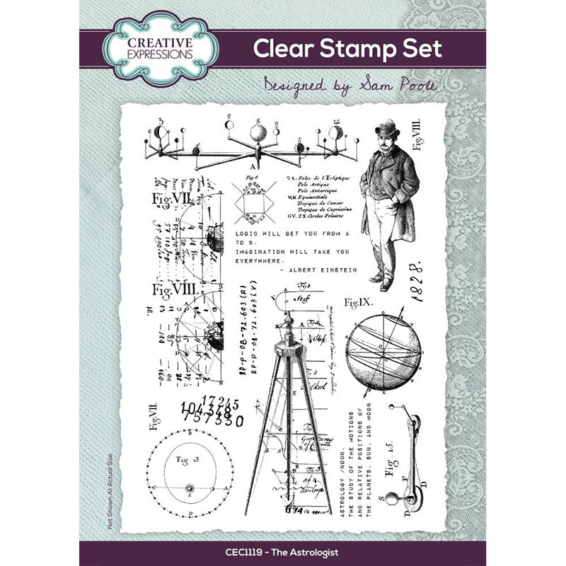 Creative Expressions Clear Stamps The Astrologist