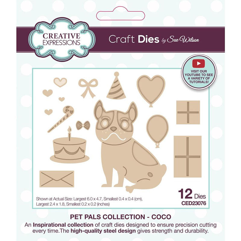 Creative Expressions Dies Pet Pals Coco