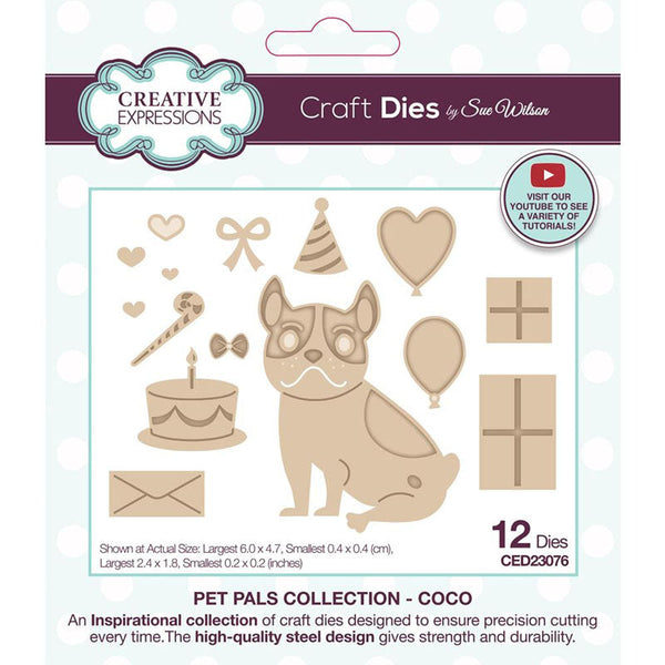 Creative Expressions Dies Pet Pals Coco