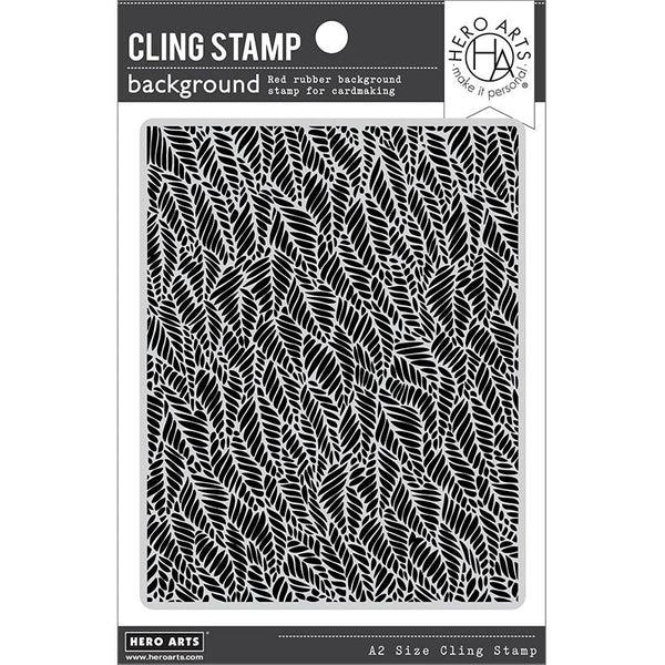 Hero Arts Cling Stamp Leafy Background