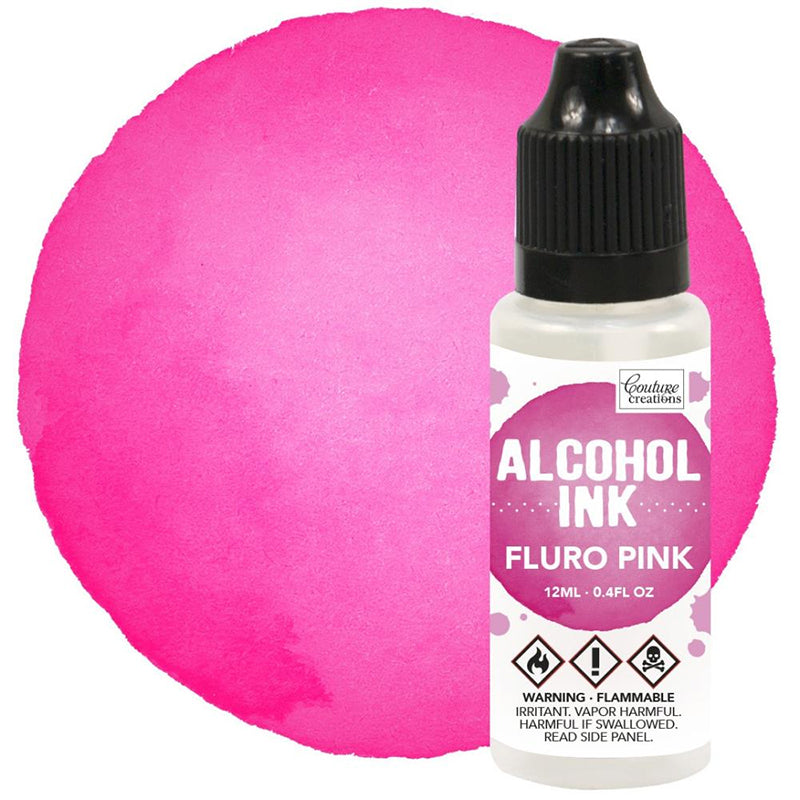 Couture Creations Alcohol Ink Fluro Pink