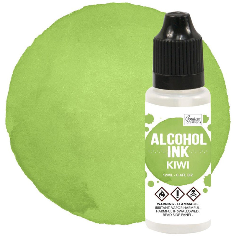 Couture Creations Alcohol Ink Kiwi