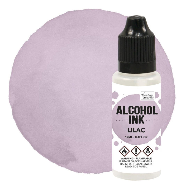 Couture Creations Alcohol Ink Lilac