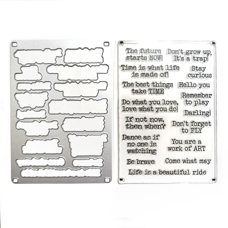 Elizabeth Craft Stamps & Dies Journal Phrases 4