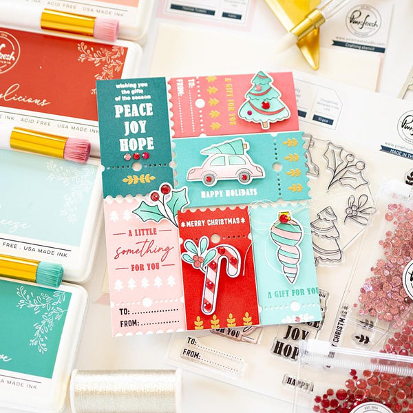 Pinkfresh Studio 2pc Festive Tickets