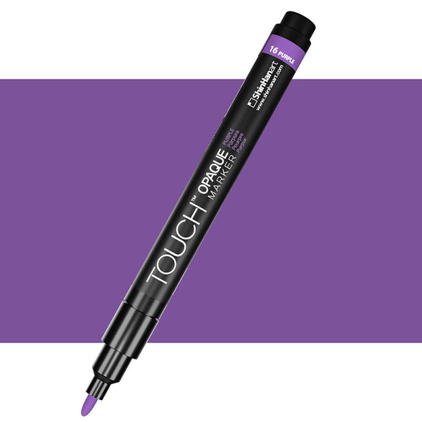 TOUCH Opaque Marker Fine 16 Purple