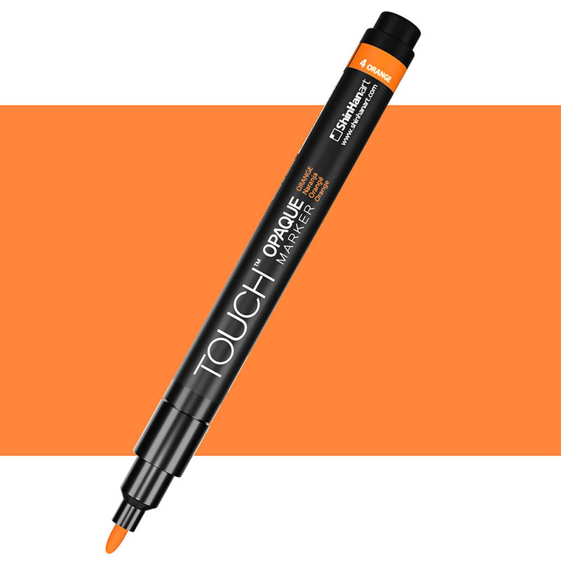 TOUCH Opaque Marker Fine 4 Orange