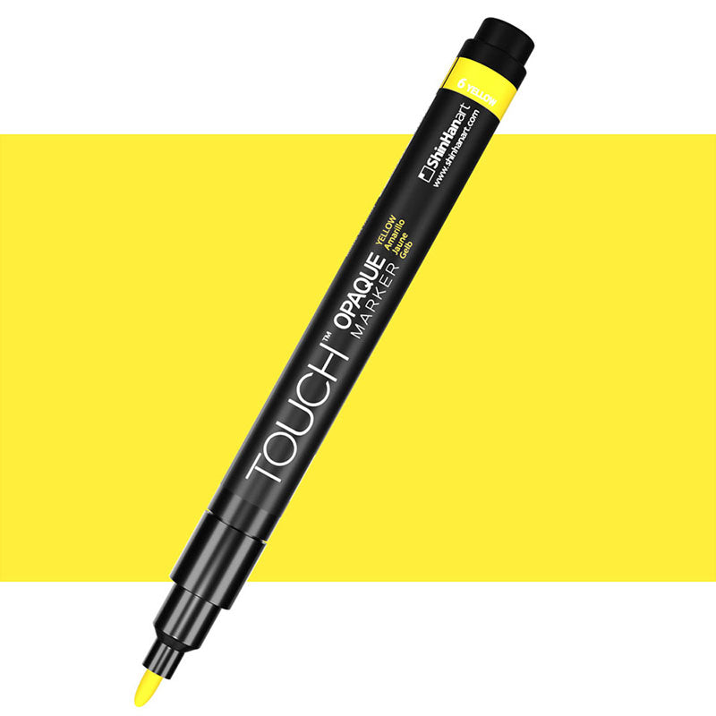 TOUCH Opaque Marker Fine 6 Yellow