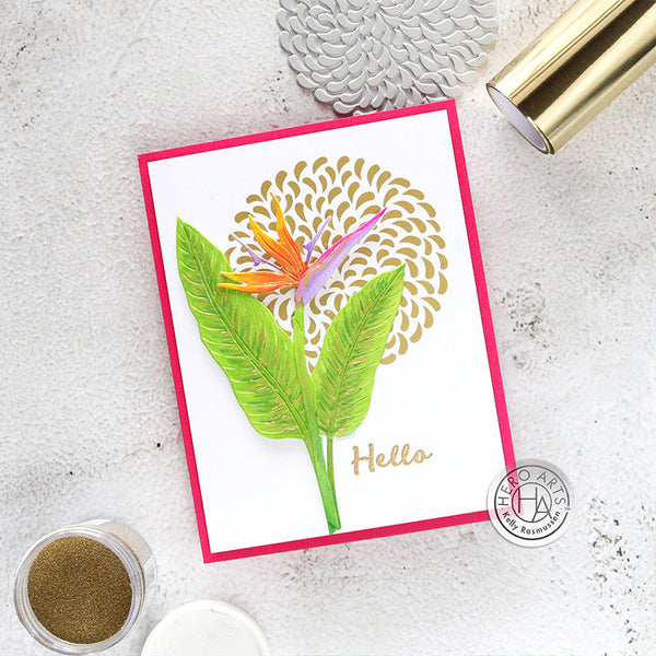 Hero Arts Letterpress Petals Circle