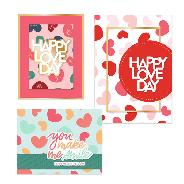 Concord & 9th Clear Stamps Happy Love Day