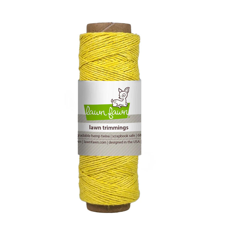 Lawn Fawn Hemp Twine Yellow