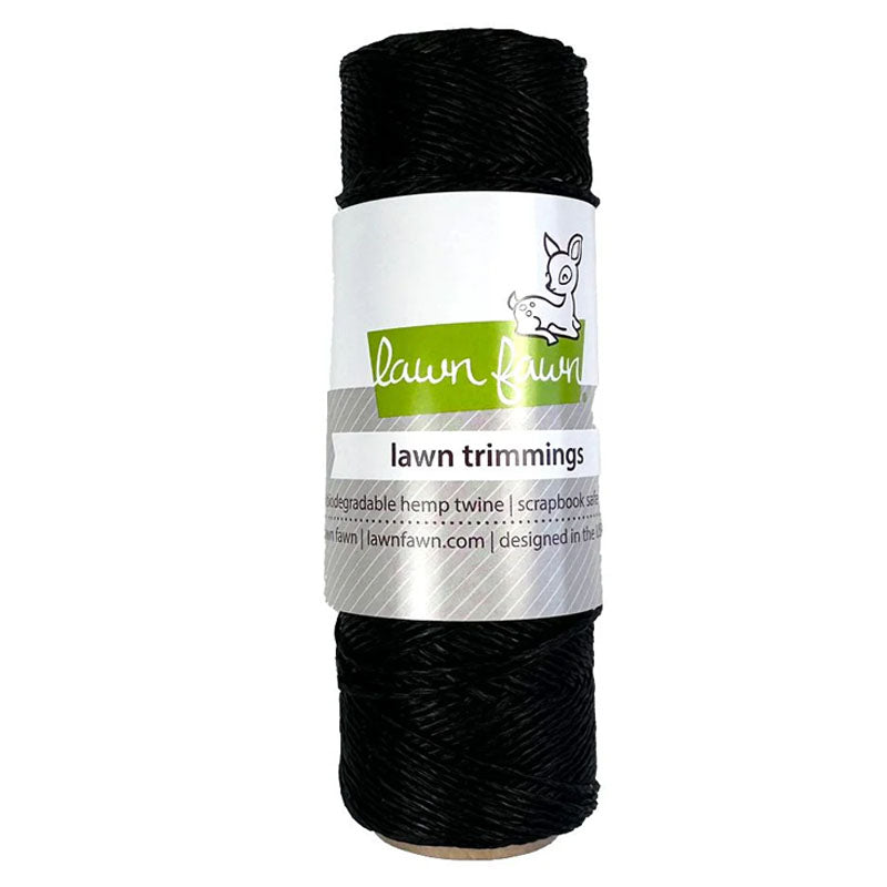 Lawn Fawn Hemp Twine Black