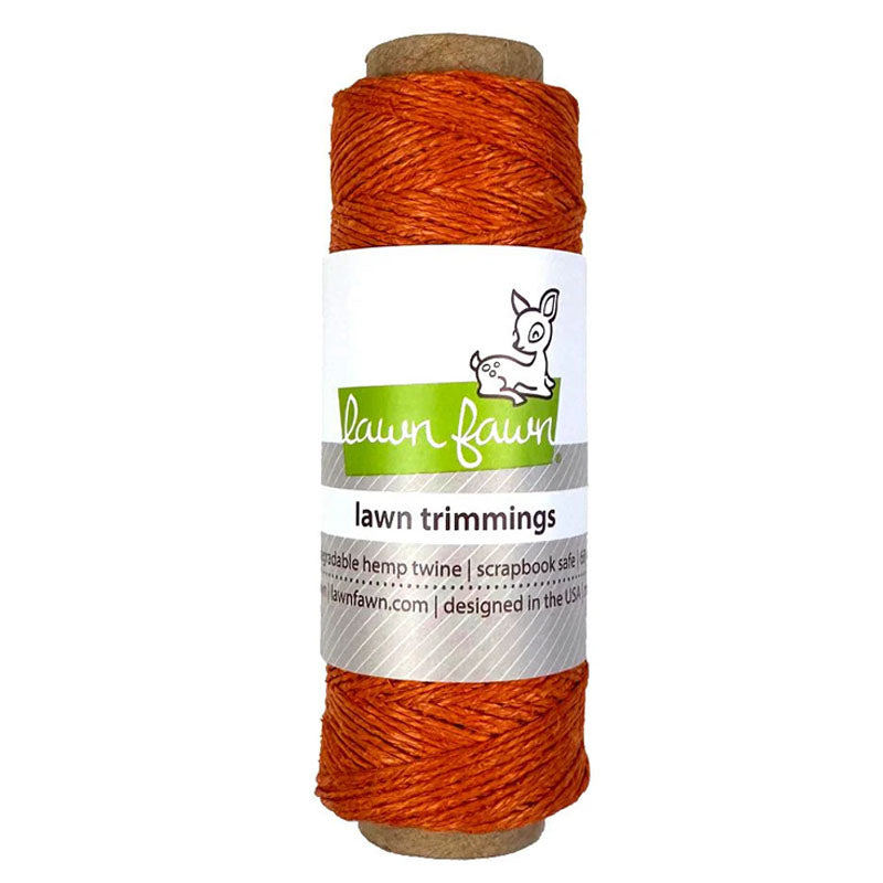 Lawn Fawn Hemp Twine Orange