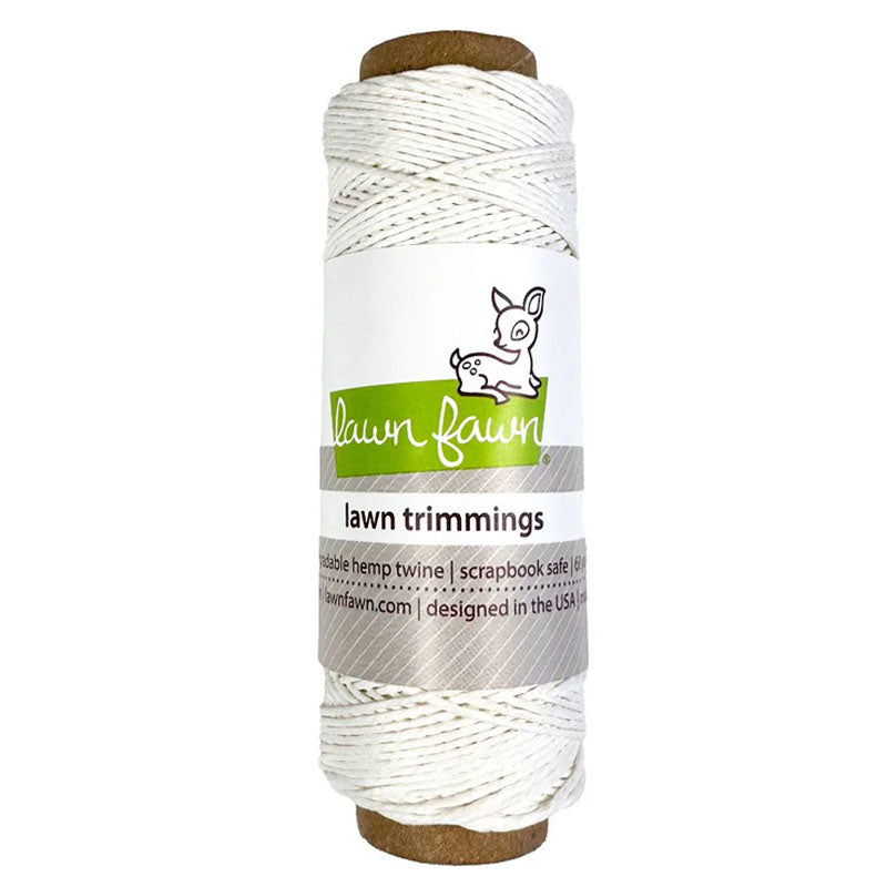 Lawn Fawn Hemp Twine White