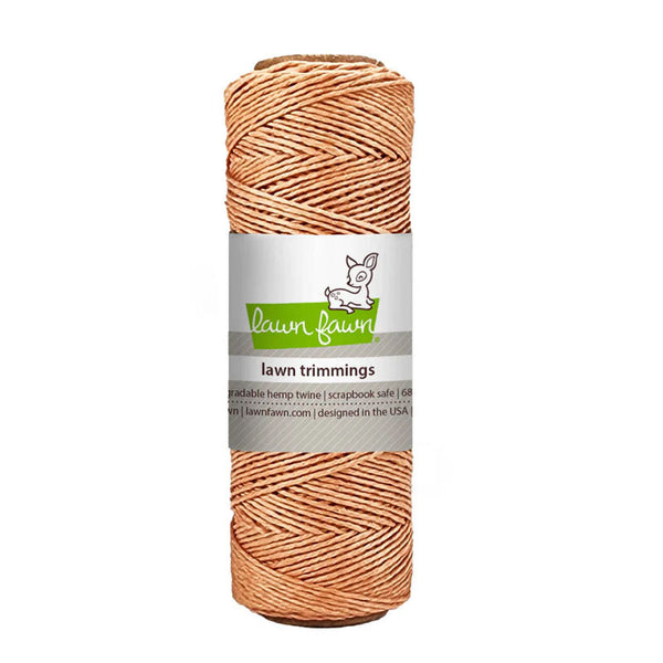 Lawn Fawn Hemp Twine Cantaloupe