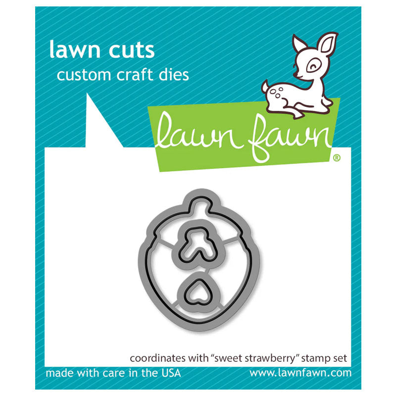 Lawn Fawn Dies Sweet Strawberry